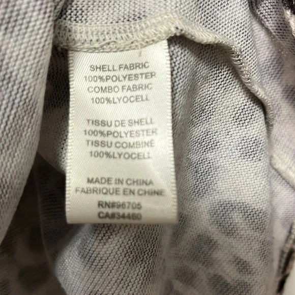 Rebecca Taylor tshirt. Leopard print. Size Large - Picture 4 of 4